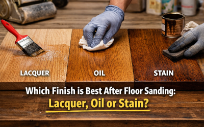 Which Finish Is Best After Floor Sanding: Lacquer, Oil or Stain?