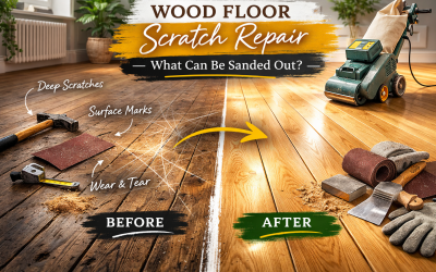 Wood Floor Scratch Repair: What Can Be Sanded Out?